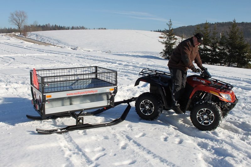 Ski für ATV - Quad Anhänger