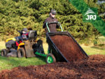 ATV Anhänger Kleingärtner mit Plastikkasten
